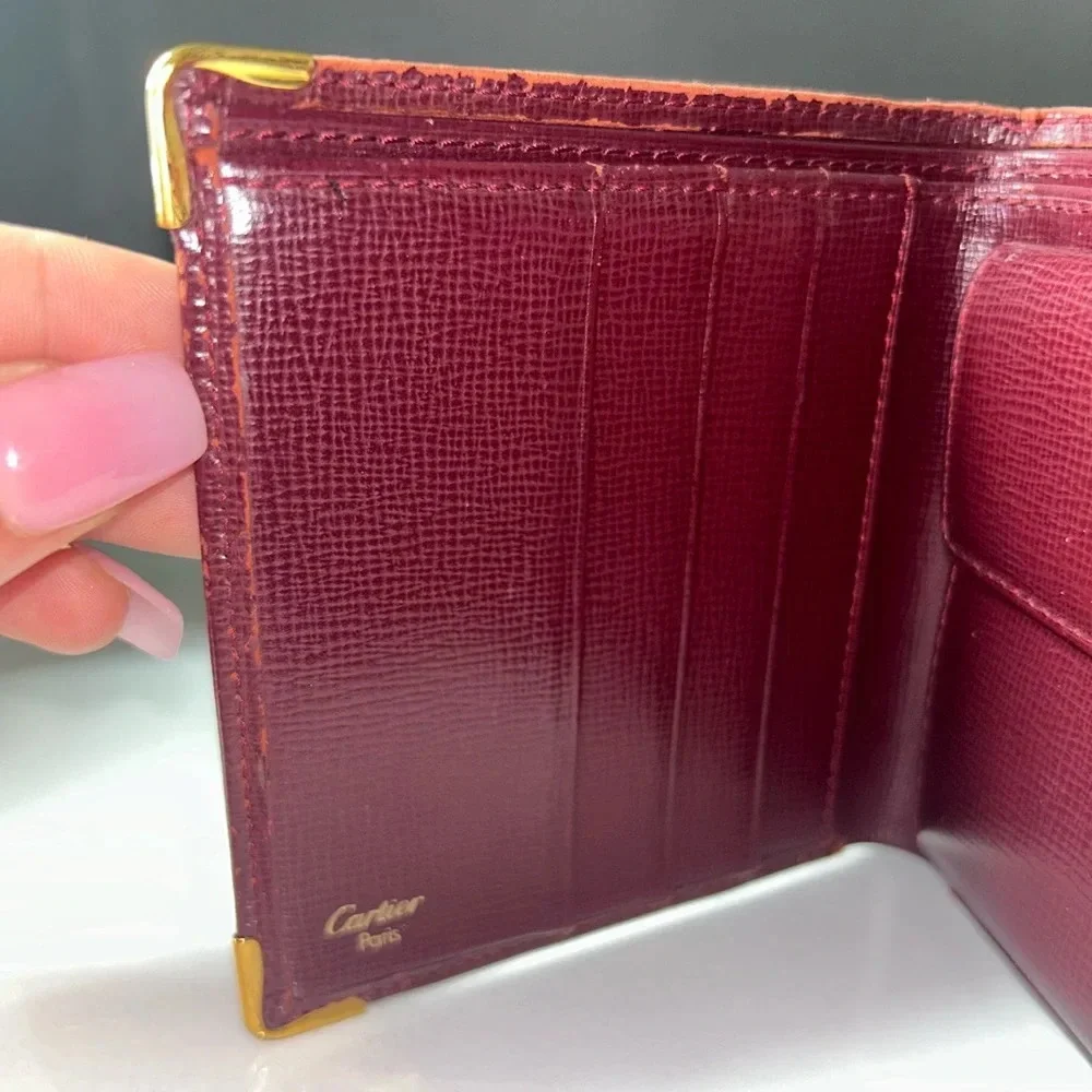 Cartier Signature color bifold wallet